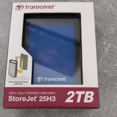 Transcend StoreJet 25H3 2TB,Extern,5400RPM