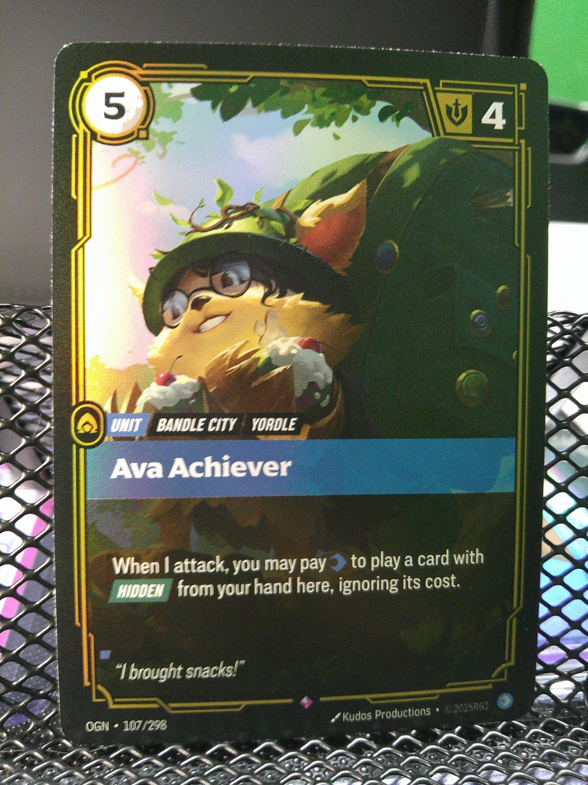 Ava Achiever 107/298 - Origins Foil NM - Riftbound