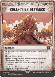 Collective Defiance #21 Foil - Outlaws of Thunder Junction: Breaking News