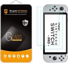 Supershieldz 2 Pack Designed for Nintendo Switch OLED 2021 Tempered...