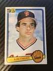 1983 Donruss Baseball Alan Fowlkes #46