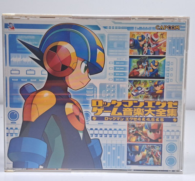 Mega Man Battle Network Rockman EXE Game Music Soundtrack CD 2 discs Capcom