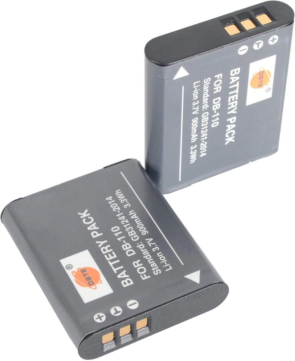 Vhbw 2 Batterie Li-Ion 1000mAh Compatibili Con Action Cam Maginon AC-800W