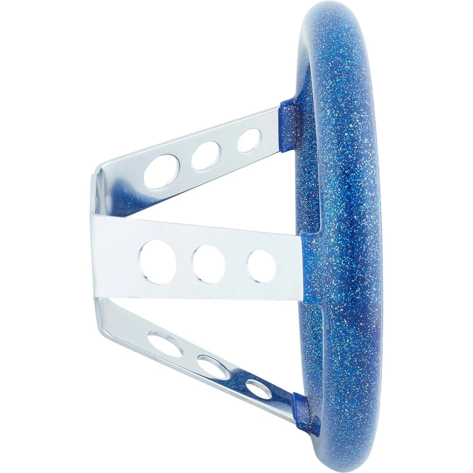 Volante Speedway 9-3/4 pulgadas rojo copo de metal, plato 5-1/2 Foto 4 de 4