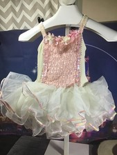 A Wish Come True Flowers Lace Tutu MC 8-10