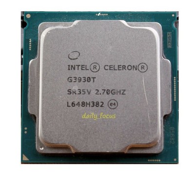   Celeron G3930T 2.7GHz Dual-Core 2 threads SR35V LGA1151 CPU Processors *wq