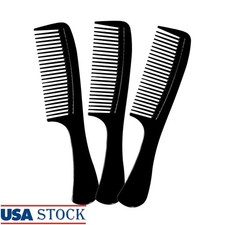3 Pack Large Wide Tooth Combs Detangling Hair Styling All Hair Types Pets New