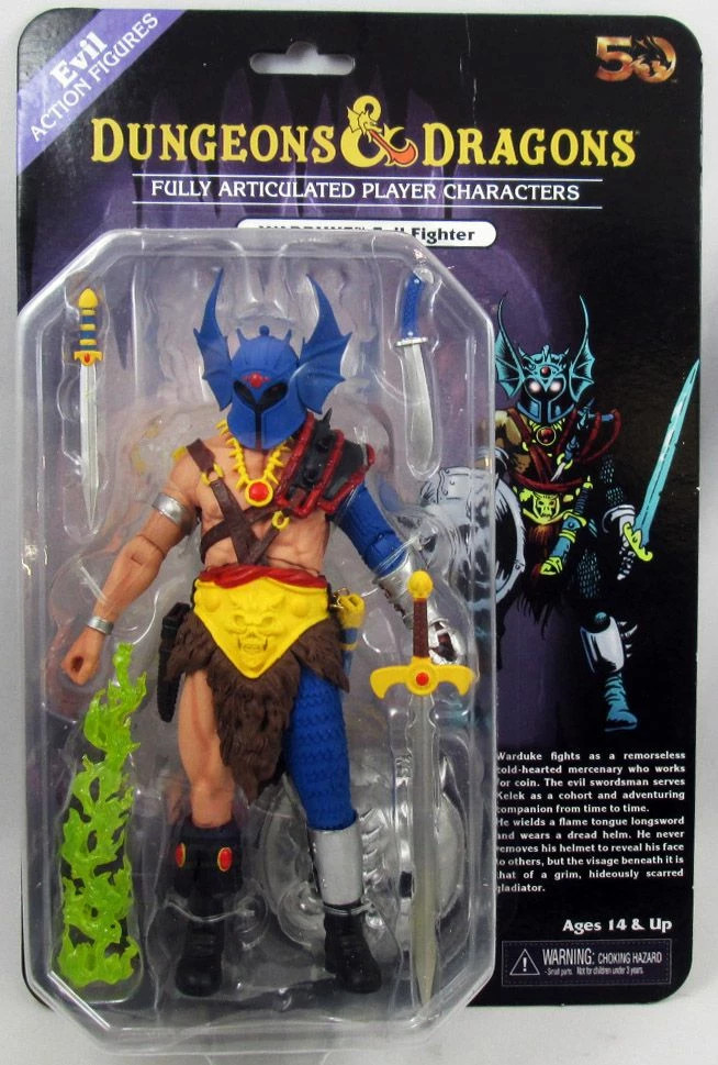 Figurine Warduke NECA 50th Anniversary Edition Advanced Dungeons & Dragons Ultimate