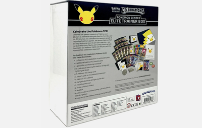 Pokemon TCG 25th Anniversary Celebrations Pokemon Center Elite