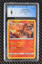 CGC Universal Grade 9 Mint Charizard Pokemon 2019 Detective Pikachu 5/18 Holo