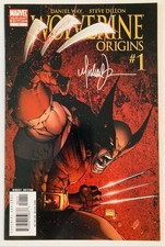 Wolverine Origins #1 2006 Michael Turner Signed Cover Unread NM/NM+ Marvel X-Men