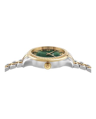 Versace Womens Two Tone 34mm Bracelet Fashion Watch Versace Women main image 2