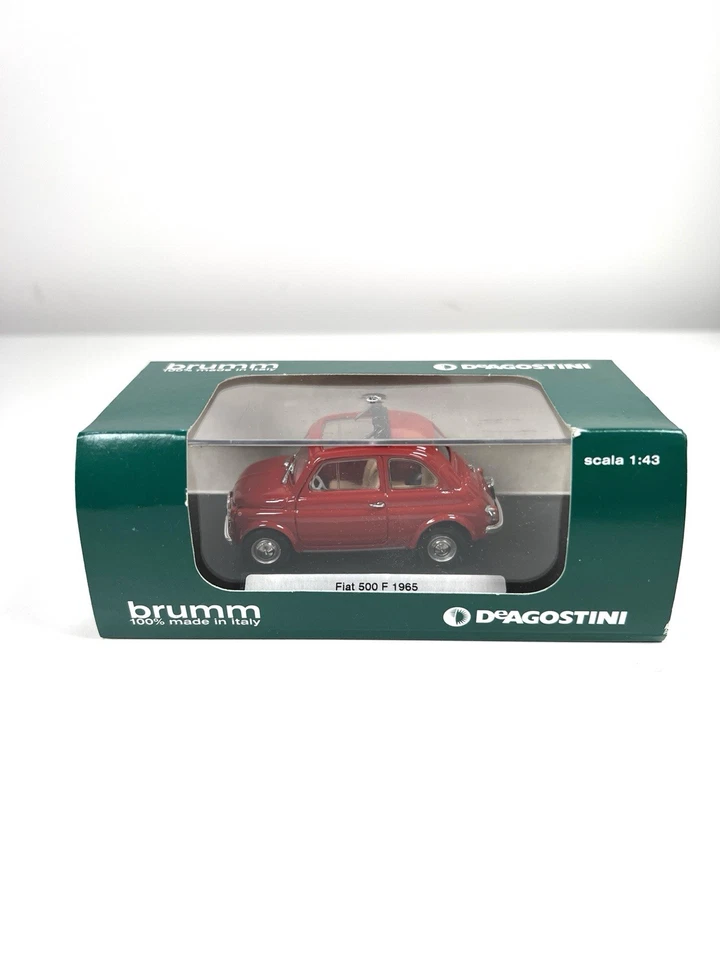 FIAT 500 Selection Brumm - 3 Modelli 1:43 - Box Edizione Speciale DeAgostini - Immagine 4 di 4