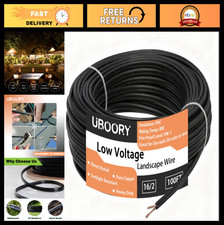 16/2 Low Voltage Landscape Wire 100ft - 16 Gauge Outdoor Direct Burial Cable