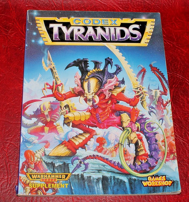Warhammer 40k Tyraniden Codex 2. Edition 1995 (Softback)