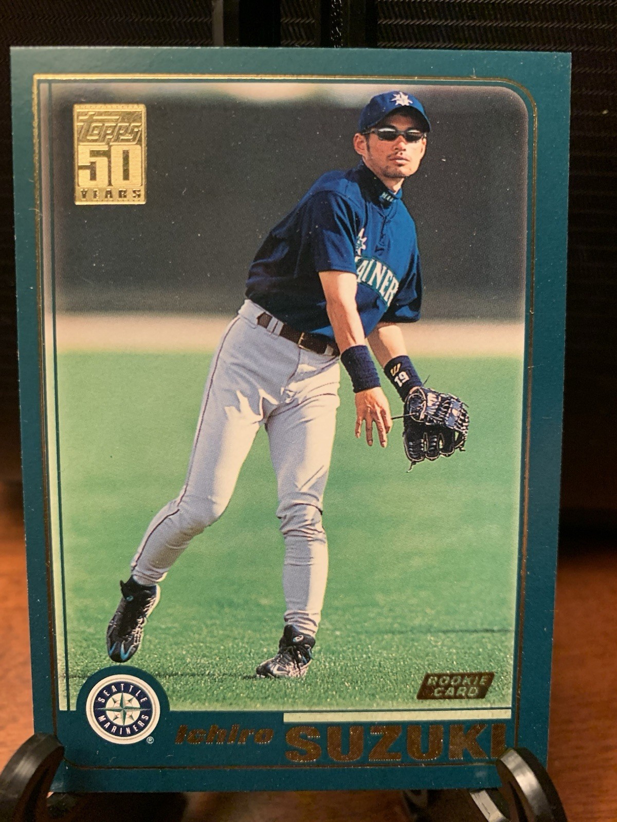 2001 Topps Ichiro Suzuki #726 Rookie RC Seattle Mariners HOF