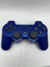 Genuine OEM Sony PlayStation 3 PS3 Blue DualShock 3 Controller SixAxis Authentic