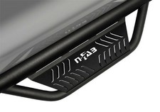 N-fab Hpj1866-tx Set Of 2 Black 2 Step W2w Nerf Bars For Wrangler Jl 4dr