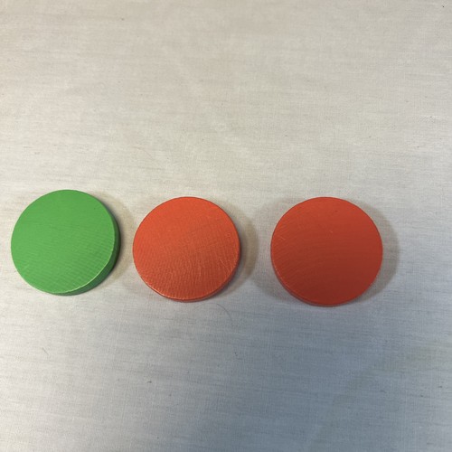 Lovevery Dot Catcher Replacement Discs (3) 2 Red, 1 Green