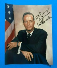 Scott Carpenter Signed Autographed 8x10 Photo Mercury 7 NASA Astronaut