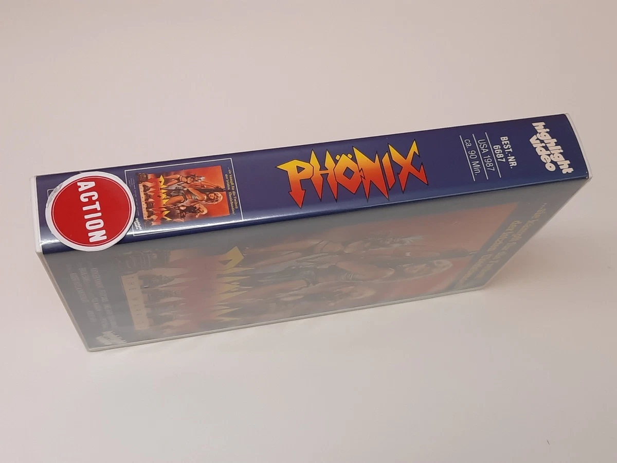 Phönix - The Warrior 1988 VHS German PAL Highlight Video Großbox Robert Hayes