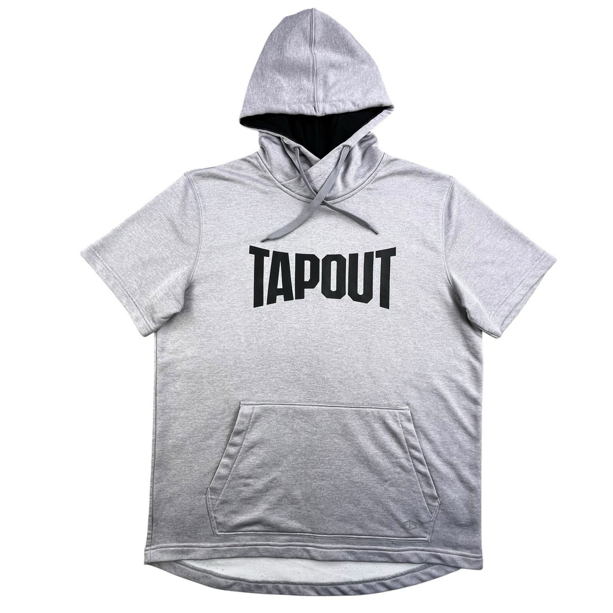 Tapout Alameda Hood T-Shirt Uomo - Canotta Con Cappuccio In Puro Cotone, Stampa Frontale