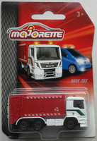 Majorette MAN TGS MüLlwagen LKW Weiß/Rot Neu/Ovp Garbage Truck Autocompattatore