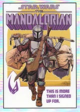 2022 Topps Chrome Star Wars Mandalorian Beskar Ed. Cards Comic Covers: Pick List