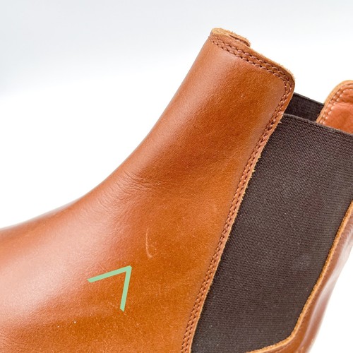 Botas Chelsea Mujer de Common Projects Cuero Marrón Parte Superior Alta Sin Cordones Talla 37/7 - Imagen 9 de 11