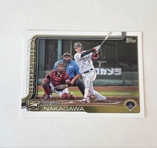 Keita Nakagawa Topps Baseballkarte Orix Buffaloes