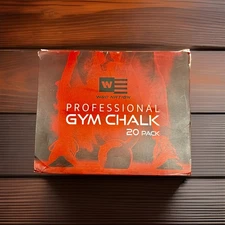 WOD Nation Gym Chalk Blocks - Premium Sport Hand Chalk. Easy Grip. 20 2oz Blocks