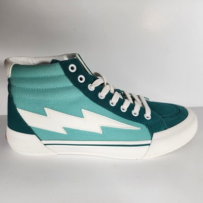 Revenge X Storm Hi Top Bright Turquoise Sea Green Sneakers Men's 