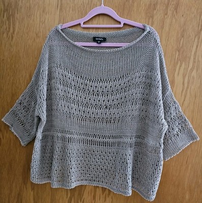 MAX & Co. - luftiger  Häkel Pullover  - beige - Gr. M (38) + MarcCain Shirt 