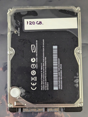 Hitachi HTB-HTS543232L9SA0 120Gb 2,5" Laptop Interne SATA Festplatte