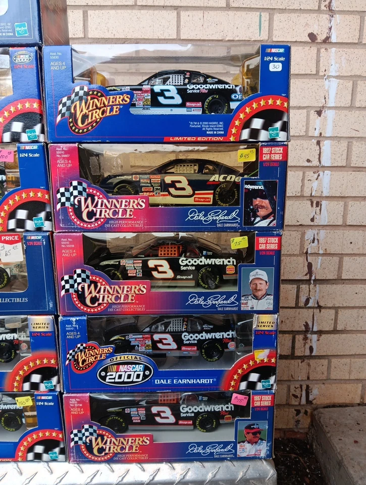 Lote De 17 Coches De Colección Winners Circle Diecast NASCAR Stock Escala 1:24 Nuevos En Caja Foto 4 de 4