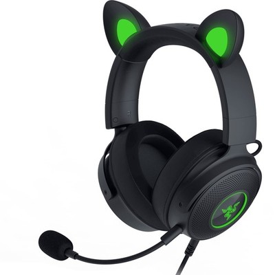 Razer Kraken Kitty Edition V2 Pro - Wired RGB Headset with Interchangeable Ears