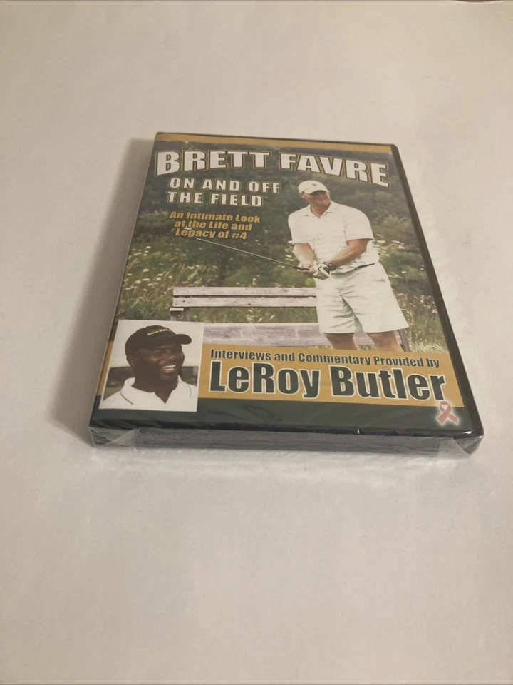 Brett Favre : On And Off The Field DVD NFL (NEW/SEALED) - Image 4 of 4