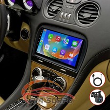 64g Car Stereo Radio Gps Carplay For 2005-2012 Mercedes Benz Sl R230 Sl350 Sl500