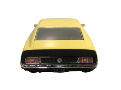 1973 Ford Mustang Mach 1 Yellow Diecast Model Car - Eleanor Gone