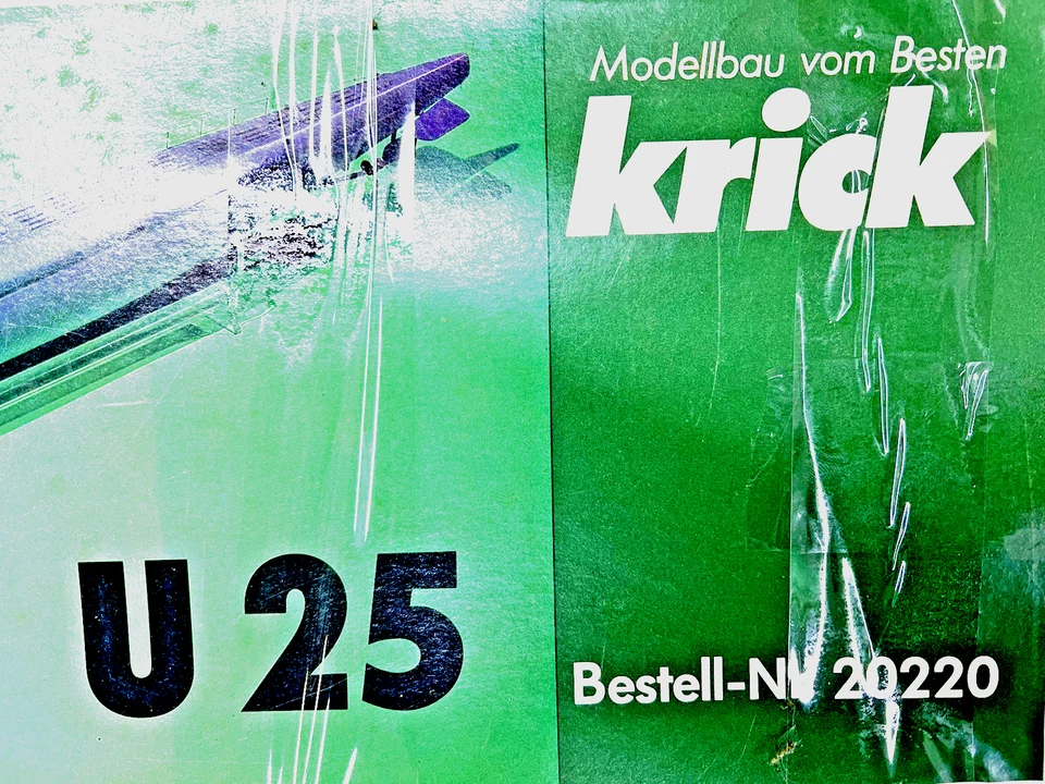 Kit de submarino RC alemán DE COLECCIÓN de Krick Foto 2 de 2
