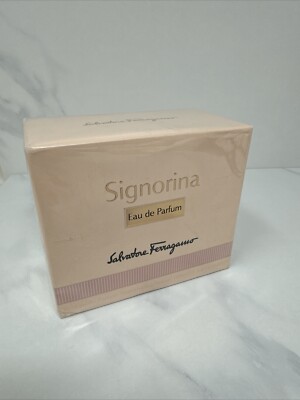 Signorina by Salvatore Ferragamo for Women 3.4 oz  / 100 mL EDP Spray New In Box