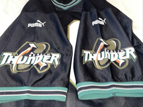Berlin Thunder NFL Europe Puma Jersey Men's Large #20 Clean Vintage - Picture 7 of 9