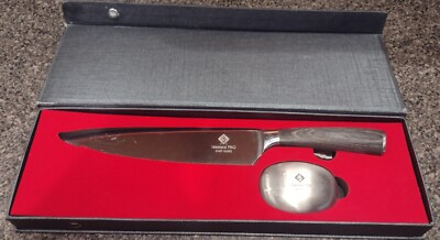 Ideeland Pro 8 Inch Chef Knife with Odor Remover   High Carbon Stainless Steel C