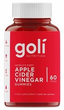 Goli Nutrition Apple Cider Vinegar Gummies - 60 Gummies EXP 30/09/2022