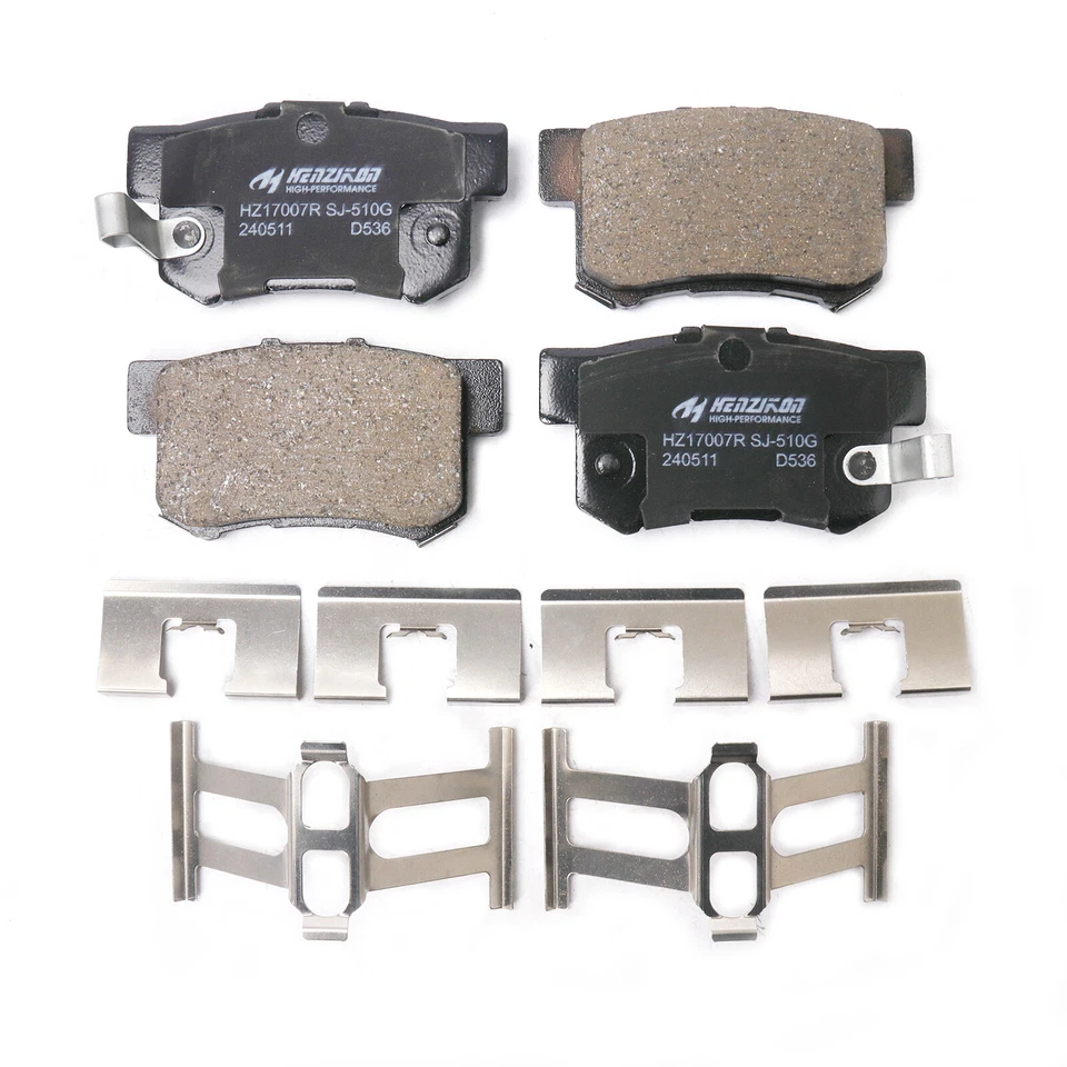 Front & Rear Ceramic Brake Pads For 1999-2004 Acura RL 3.5L Premium Sedan 4-Door - Image 4 of 4