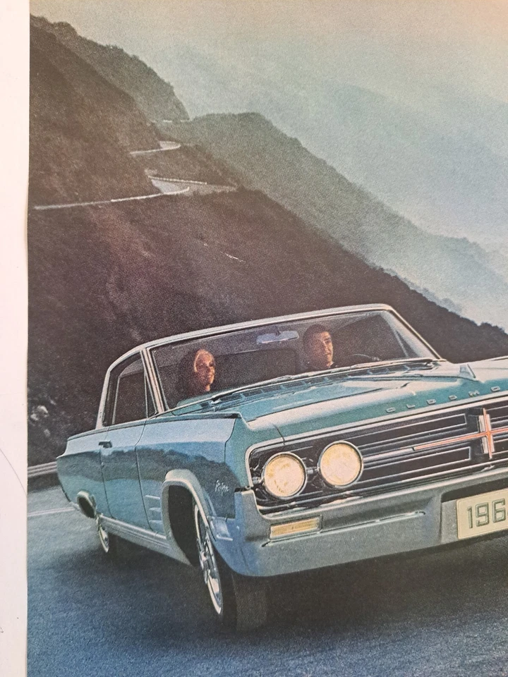 Vintage 1964 Starfire Oldsmobile General Motors Newspaper Print Ad Where 64 OLDS - Image 4 of 4