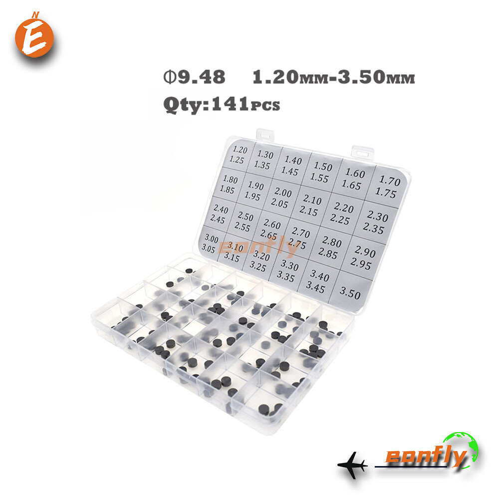 Kit De 52 Pastilles De Réglage Soupapes AHL 9.48mm - Pour Suzuki LT-Z400, Honda CRF, Kawasaki KFX