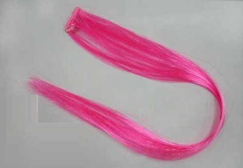 Hair Clip on Highlights Extensions fun approx 1.5 inches wide and 20 inches long - Picture 5 of 11