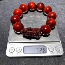 Bracelet 2.0 Old Material Red Sandalwood Buddha Bead Men's and Women's Bracelet