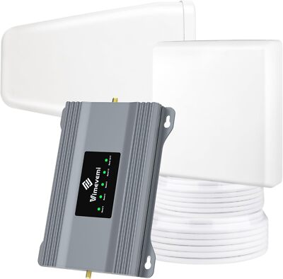 Vimevemi Cell Phone Signal Booster Extender AT&T Verizon+ 3G 4G LTE 5G ...